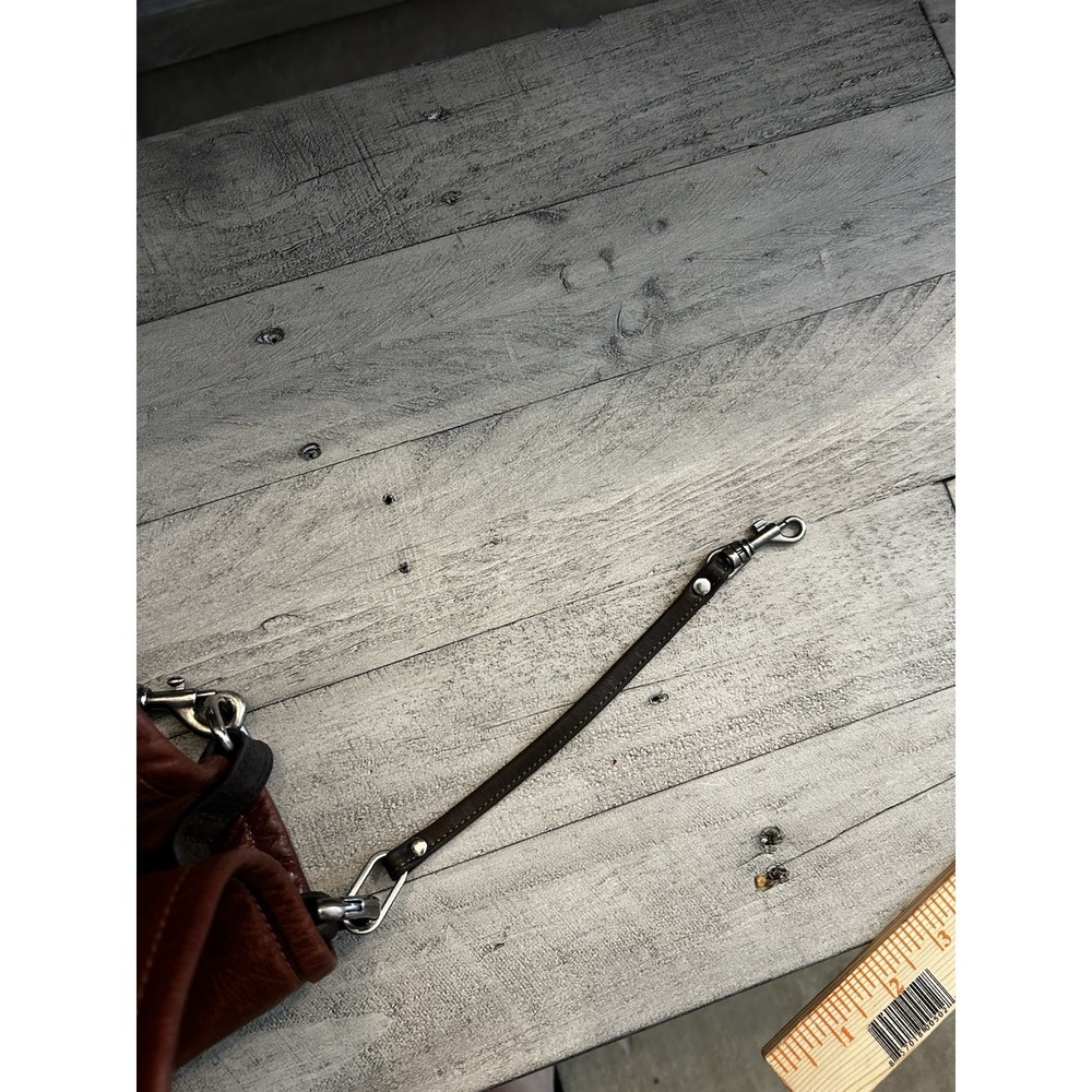 Rough And Tumble Bag Leather Cognac Distressed Boho Limited - Picture 11 of 15